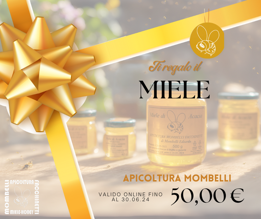 Buono regalo Miele Mombelli 50€